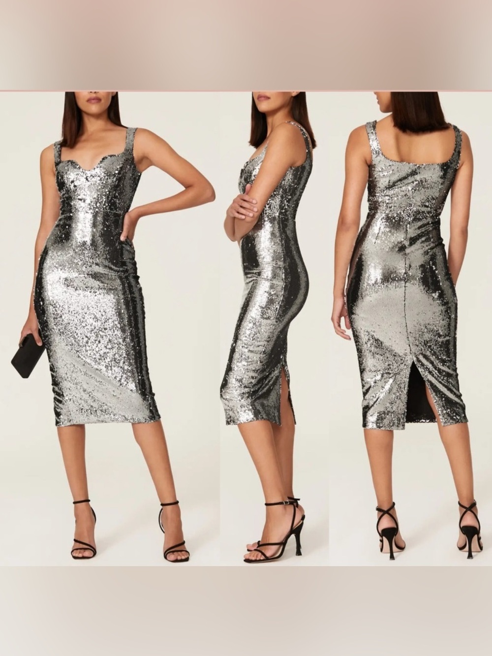 🌻Sloane Sequin Dress by Dress the Population🌻